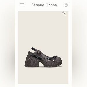Simone Rocha X Crocs Ballerina Platform